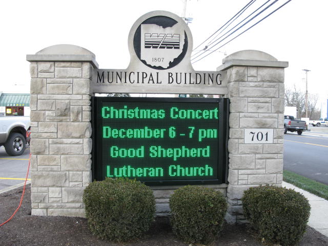 an Digital Signage for Church
