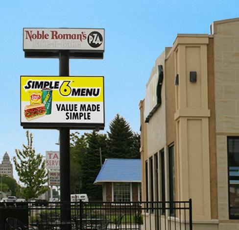 Outdoor billboard